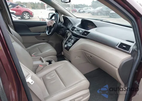 2012 Honda Odyssey Ex-L from USA, damaged, VIN 5FNRL5H65CB122234